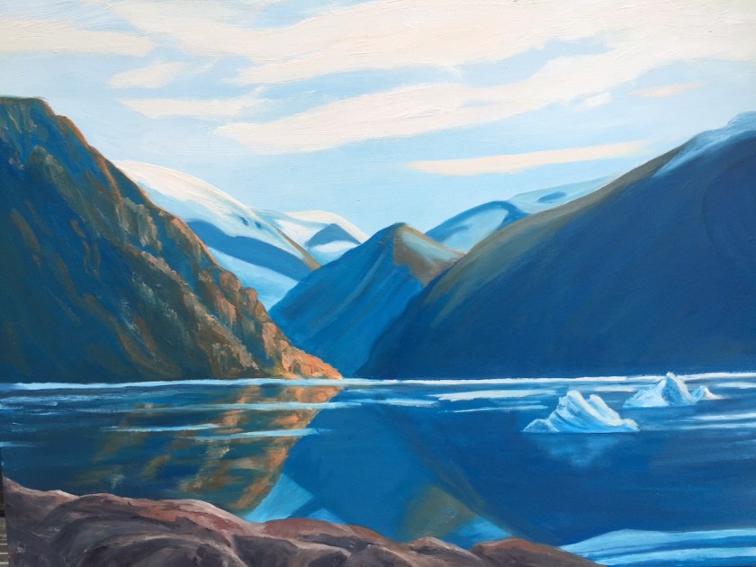 slab camp - carswell painting